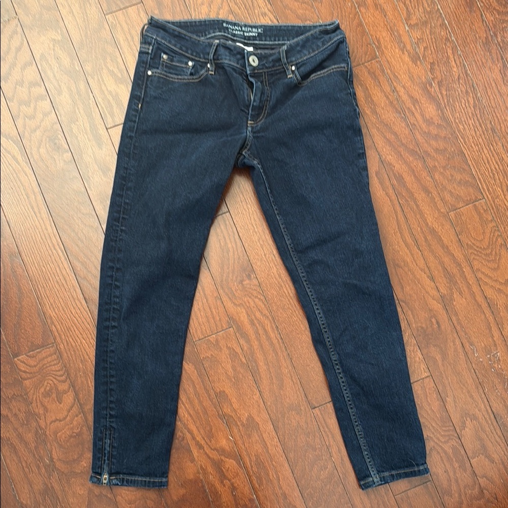 Banana republic Women's Dark Blue skinny Jeans